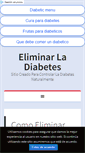 Mobile Screenshot of eliminarladiabetes.com